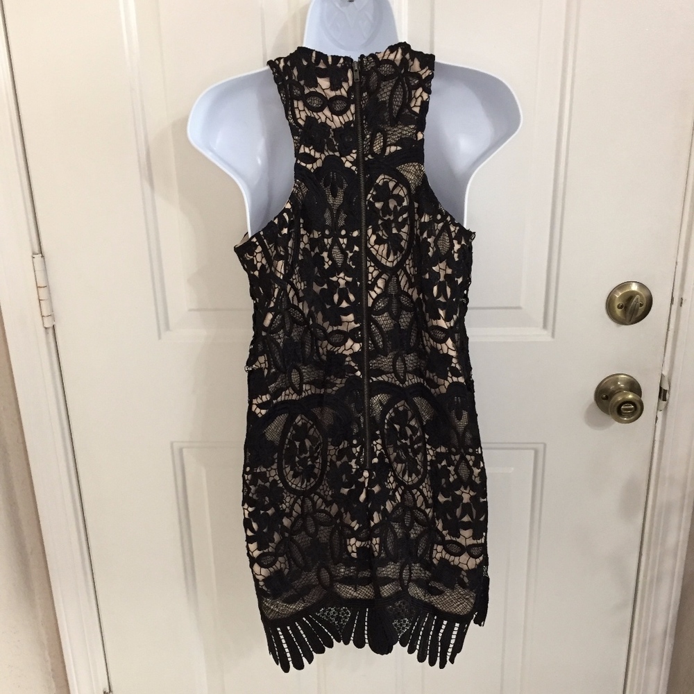 Lovers + Friends Black Lace Mini Dress - Picture 3 of 5